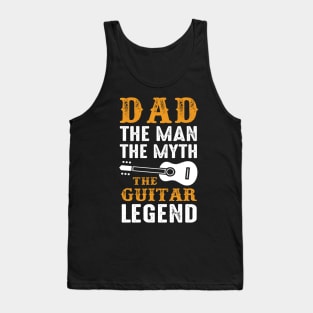 Dad the Man The Myth Tank Top